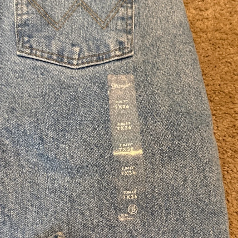 Wrangler Light Blue Denim Jeans